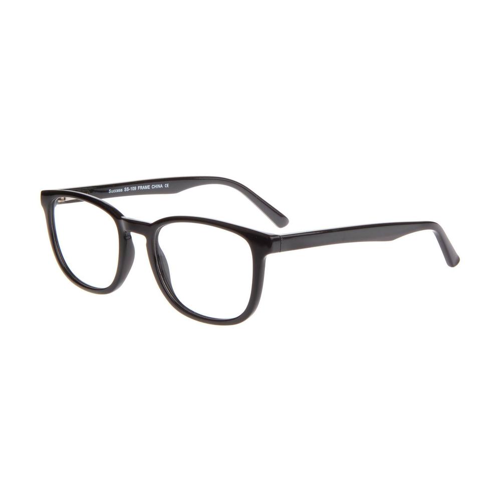 New Designer Inspired SUCCESS SS-109 Black Eyeglasses 50mm with Case